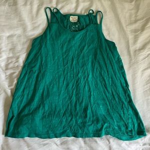 Teal Zara girls top